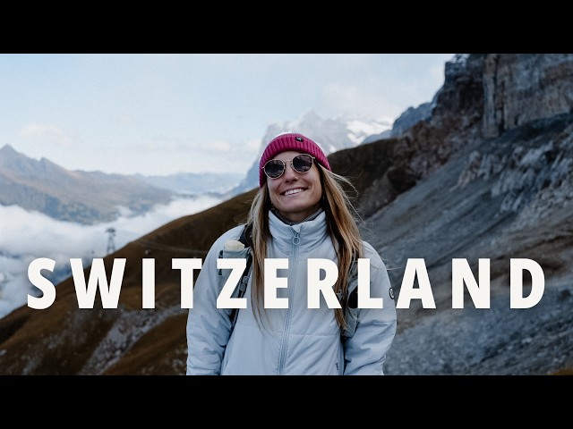 Travel vlog - Zurich to Zermatt | 10-Day Switzerland Travel Vlog 🇨🇭