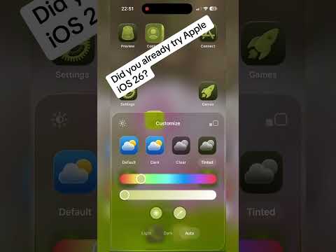 Apple iOS 26 : Liquid Glass Icon Customization! #iOS26 #Apple #LiquidGlass #WWDC2025 #iPhone