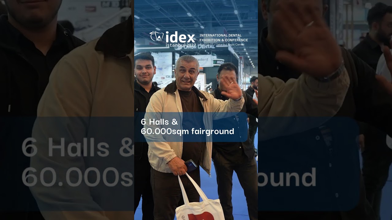 ✨ The new global capital of dentistry: IDEX Istanbul!