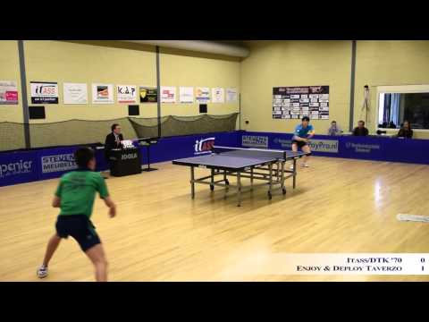 Tafeltennis Itass DTK '70 -  Enjoy Deploy Taverzo