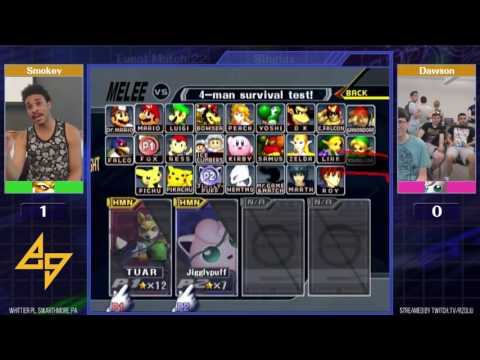 Event Match 22: Smokey (Fox) vs Dawson (Puff) - Pools