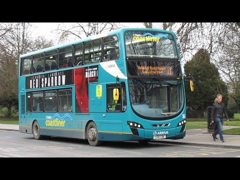 Cymru Coastliner VDL DB300 Wright Gemini's Arriva Buses Wales