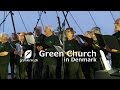 Green Church In Denmark