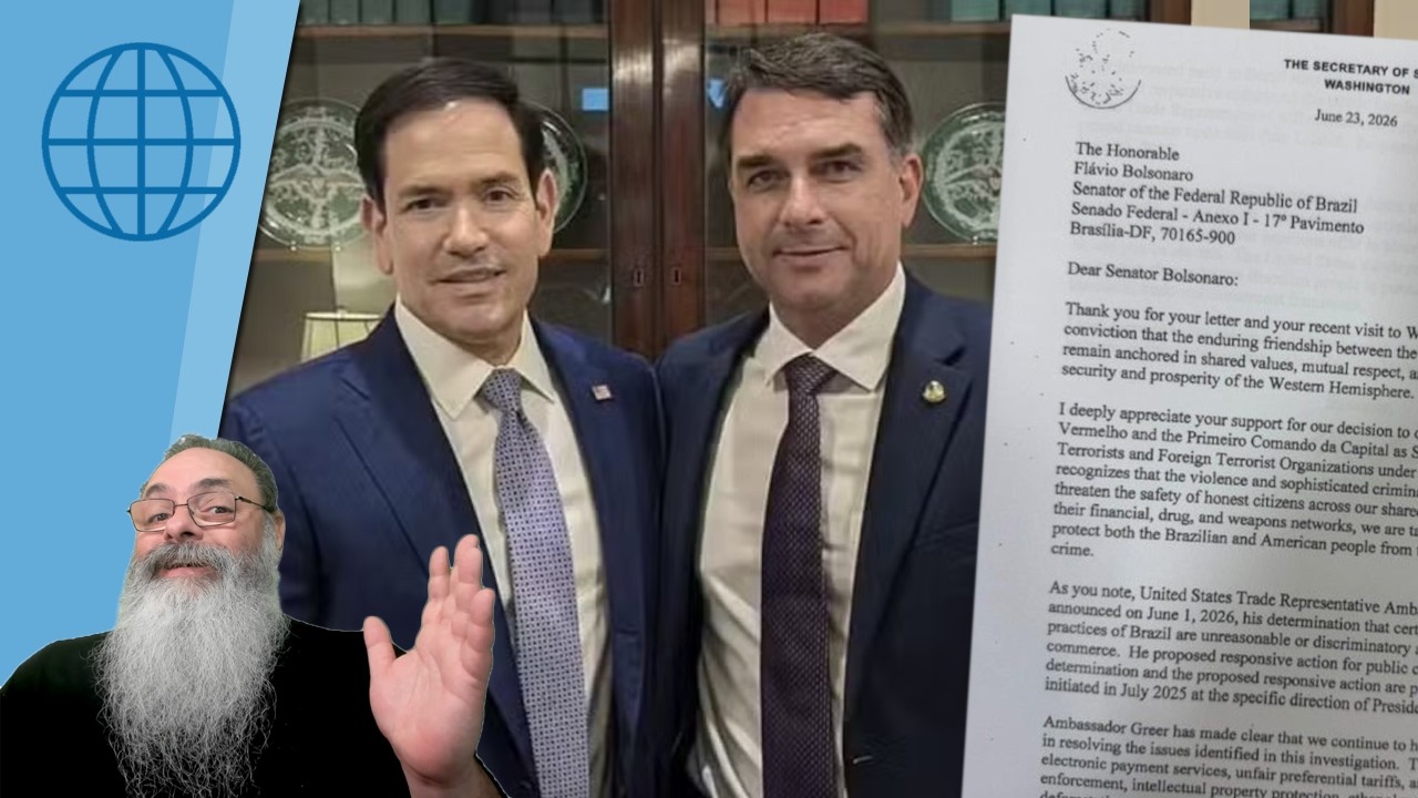 MARCO RUBIO responde FLÁVIO e reafirma INTERESSE de NEGOCIAÇÃO sobre TARIFAS, mas COM ELE