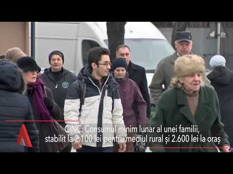Stiri Mediafax 17 Ianuarie - 2.600 de lei, coșul minim pentru o familie cu 4 persoane