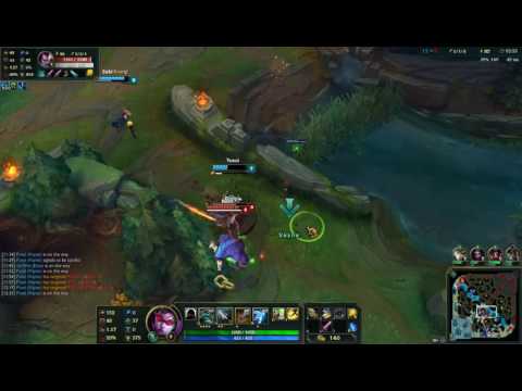 Vayne, Karma vs Ezreal, Alistar gameplay