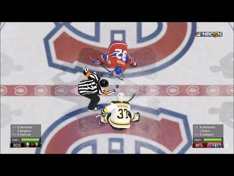 NHL 19 - Montreal Canadiens vs Boston Bruins - Gameplay (HD) [1080p60FPS]