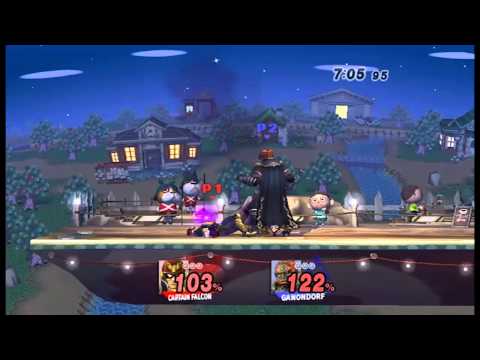 (Brawl - MM) Vermanubis (Ganondorf) vs Ally (Captain Falcon)