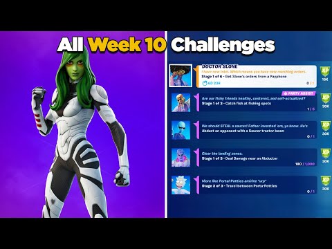 Fortnite All Week 10 Challenges Guide Epic and Legendary Quests