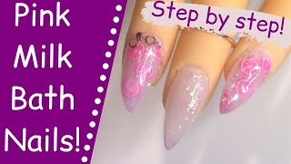 Pink Milk Bath Nails! | The Polish Queen