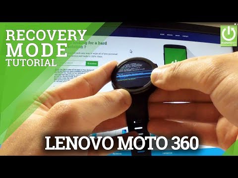 LENOVO Moto 360 - How to Enter Recovery Mode in Moto 360