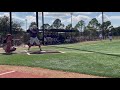 1.96 Pop Time, 94 MPH Exit Velo, Footage from Fall 2021