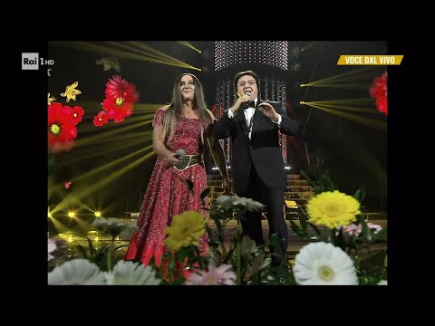 Paolantoni & Cirilli - Romina e Albano cantano " Felicità " - Tale e Quale Sanremo 18/02/2023