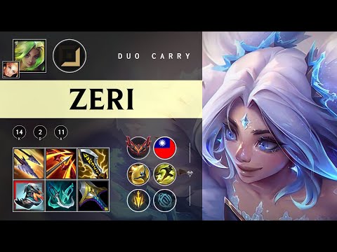 Zeri ADC vs Xayah - TW Grandmaster Patch 25.24