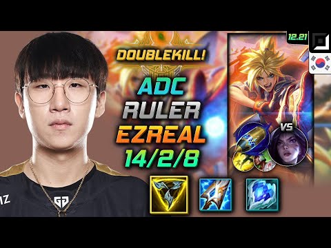 Ruler Adc Ezreal Build Trinity Force First Strike - Ezreal Adc vs Kai'Sa - LOL KR 12.21
