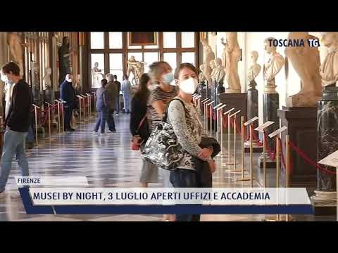 2021-06-30 FIRENZE - MUSEI BY NIGHT, 3 LUGLIO APERTI UFFIZI E ACCADEMIA