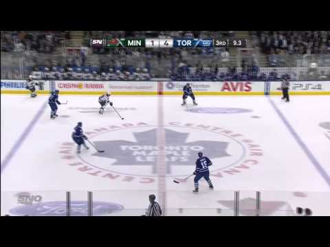 Raymond's 2nd Goal EN - Last Minute of the Third - Leafs Win - Oct 15th 2013 (HD)