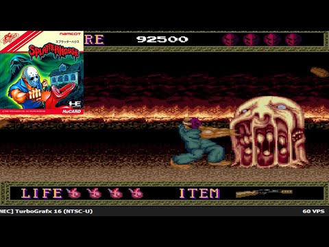 Splatterhouse - All Unplayable Characters [TurboGrafx-16] 