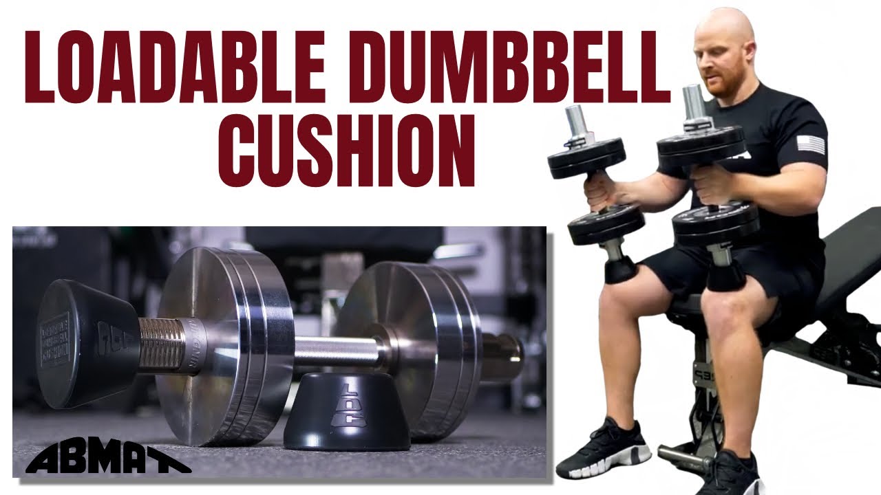 AbMat Loadable Dumbbell Cushion With Inventor David Otey