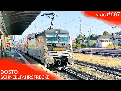 Im Dosto über die Schnellfahrstrecke nach Sonneberg | TripReport | Vlog 687