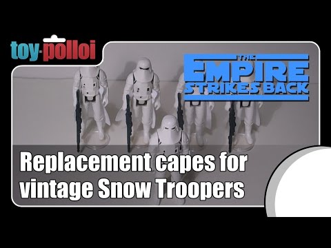 Fix it Guide - Replacement capes for Vintage Star Wars Snowtroopers