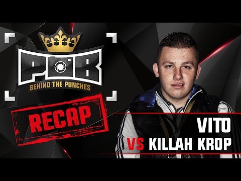 Vito Recap vs Killah Krop - Behind The Punches POB LIVE 10 Juli