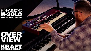 Video thumbnail for Hammond M-solo Organ - Overview by Kraft Music