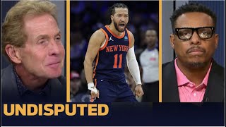 UNDISPUTED | Skip Bayless reacts Brunson's 47 Pts as Knicks beat 76ers 97-92 to take 3-1 lead