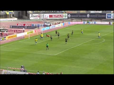 Gol de Nauzet Alemán al Zaragoza