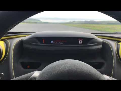 Launch Control McLaren 720S Tacho 0-240 km/h Acceleration 2017