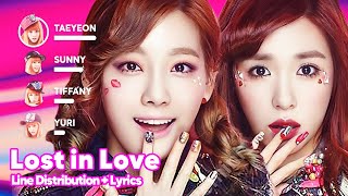 Girls&#39; Generation - Lost In Love (Line Distribution + Lyrics Karaoke) PATREON REQUESTED