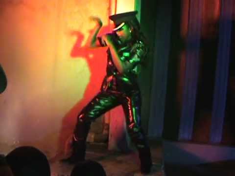 Police Woman's Crazy Dance Moves @ E-Gnyte 's Koko Ti Koko Music Video Shoot