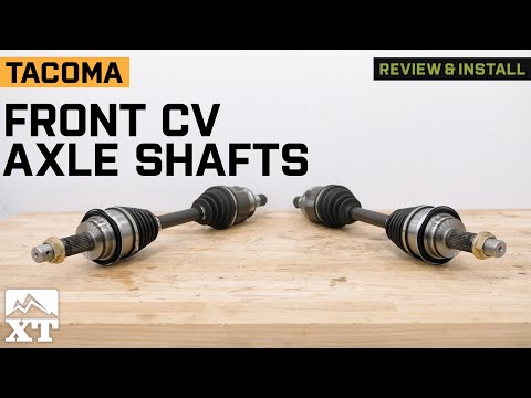 2005-2023 Tacoma Front CV Axle Shafts Review & Install Review & Install