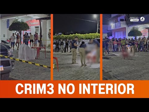 Empresário é M0RT0 a TIR0S em um bar no município de Santo Antônio