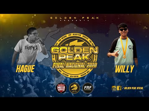 HAGUE vs WILLY | 8avos - Golden Peak Final Nacional 2020