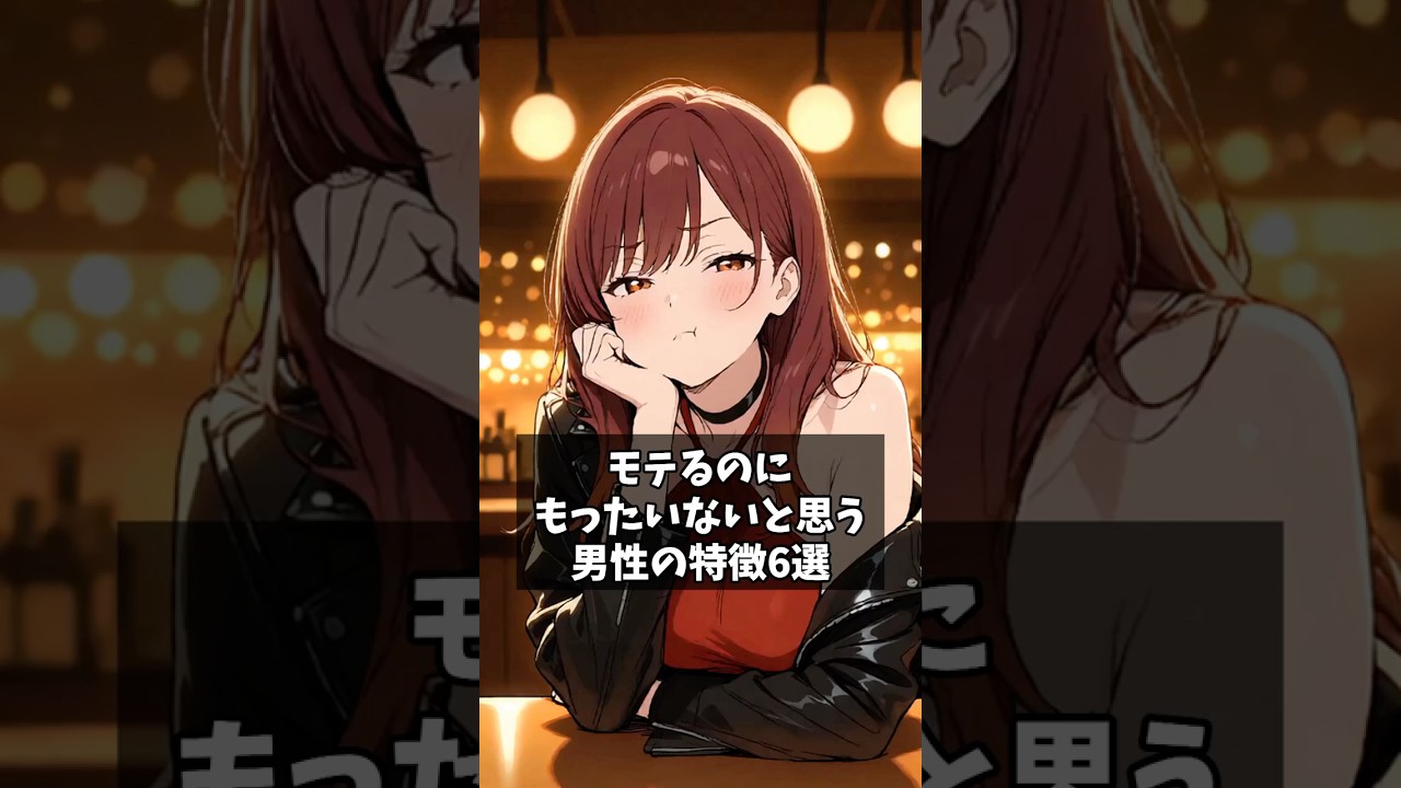モテるのにもったいないと思う男性の特徴6選 #恋愛心理学 #漫画