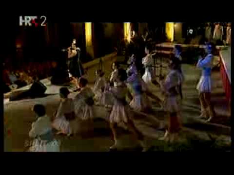 ISTRIANA - ALKA VUICA feat SANDRA & SPLITSKE MAŽORETKINJE @ "CroTv.de"