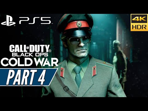 CALL OF DUTY: BLACK OPS COLD WAR (PS5) Walkthrough Gameplay PART 4 [4K 60FPS HDR] - No Commentary