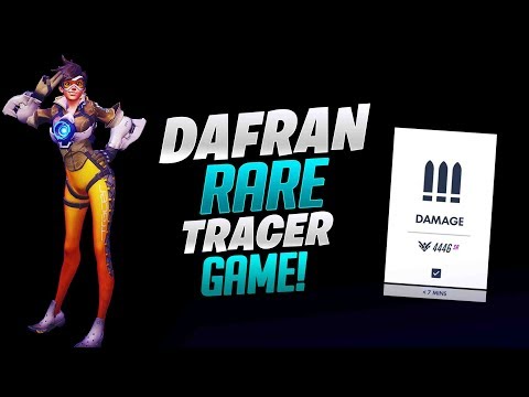 Dafran Rare Tracer Game! - Overwatch