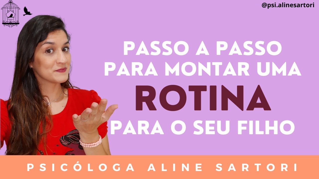 How to set up a routine for your child? | Child Psychologist Aline Sartori