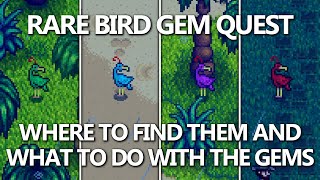 RARE Bird Gem Quest | Stardew Valley 1.5