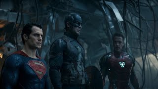 Avengers Endgame: Superman, Thor, Iron Man & Captain America vs Thanos | AI Final Battle