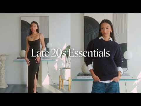 10 Wardrobe Essentials EVERY Woman in Her Late 20s Needs