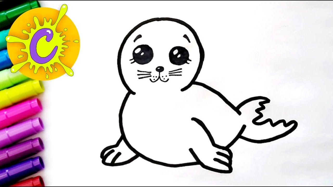Watch Now DESENHANDO E COLORINDO | DESENHANDO UMA FOCA | Desenho Fácil | Desenho de Pintar DESENHANDO E COLORINDO | DESENHANDO UMA FOCA | Desenho Fácil | Desenho de Pintar