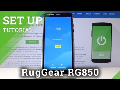 SET UP RUGGEAR RG850 – Activation & Configuration Process