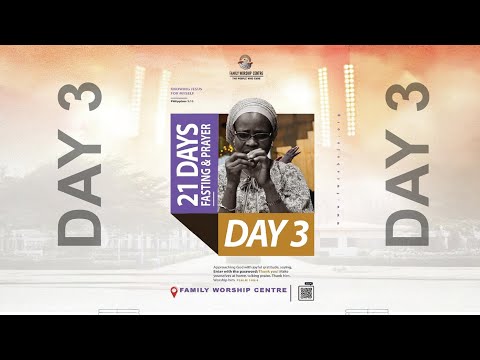 FASTING AND PRAYER || DAY 3 ||  07012026