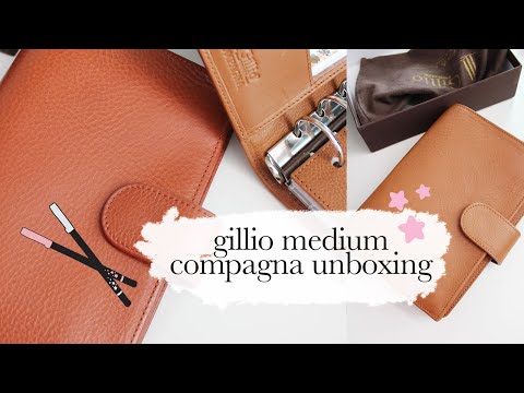 Gillio Medium Compagna Gold & Rust Unboxing | Ariebea
