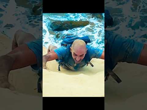 Falling into danger as the ocean roars—will he make it out alive? 😱🌊  #shorts #viralshorts
