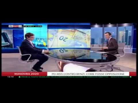 Presentazione Rapporto SVIMEZ 2019 – SKY TG24 ore 13 del 4 novembre 2019