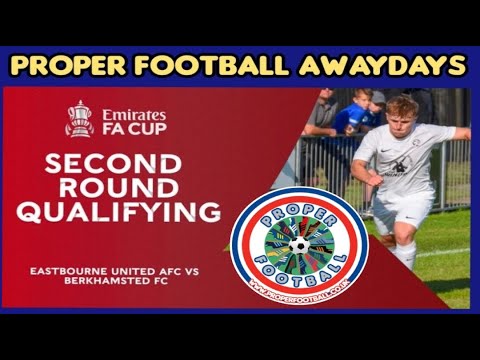 EASTBOURNE UTD AFC v BERKHAMSTED FC FA Cup 2nd Rd qualifer